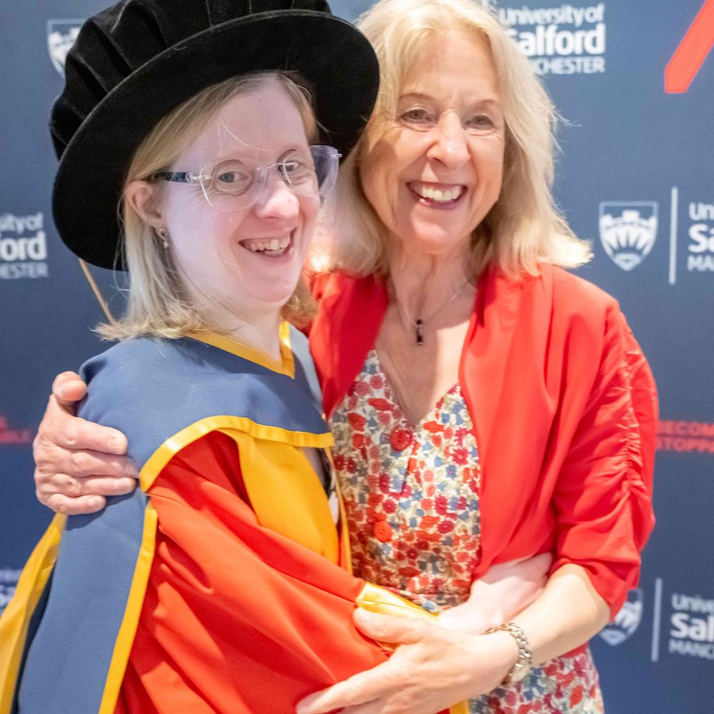 Sue and Dr Jen Blackwell BEM FRSA