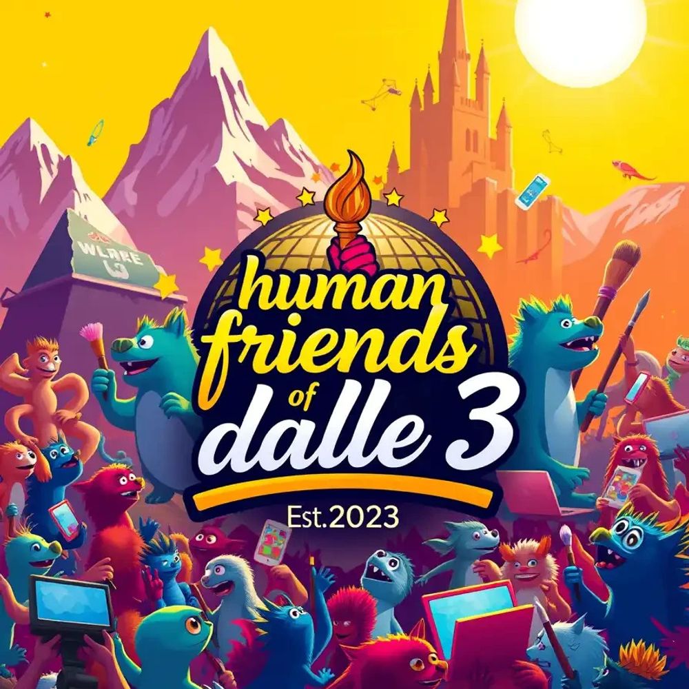 Human Friends of DALL·E 3