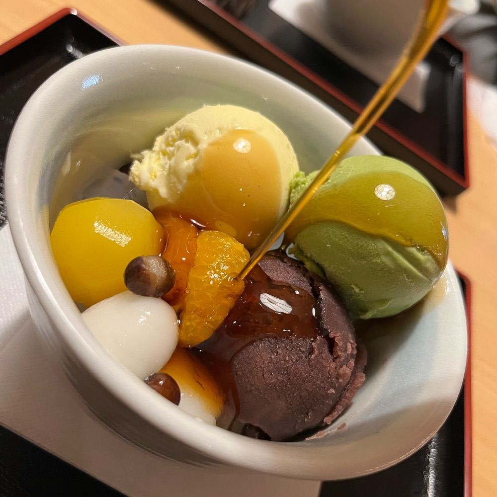 みぞれあんみつ