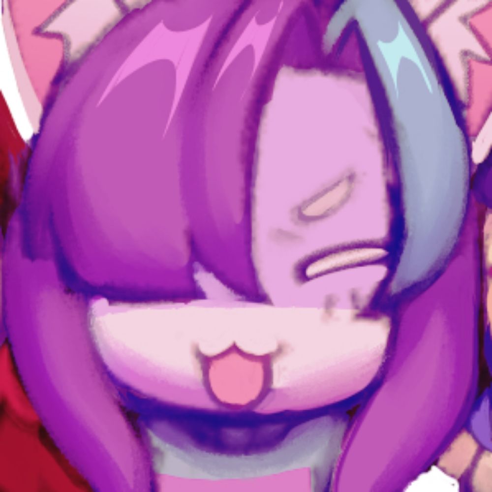 THE purple cat