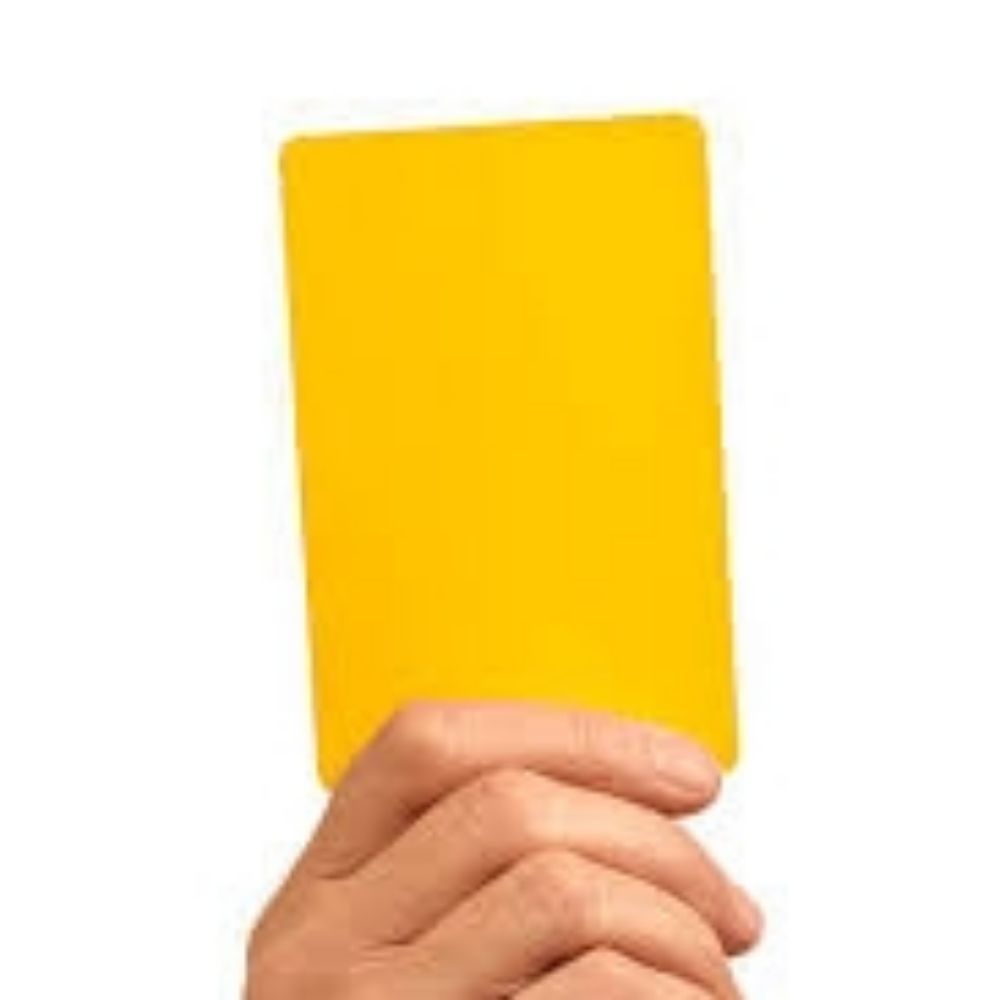 Yellow card watch