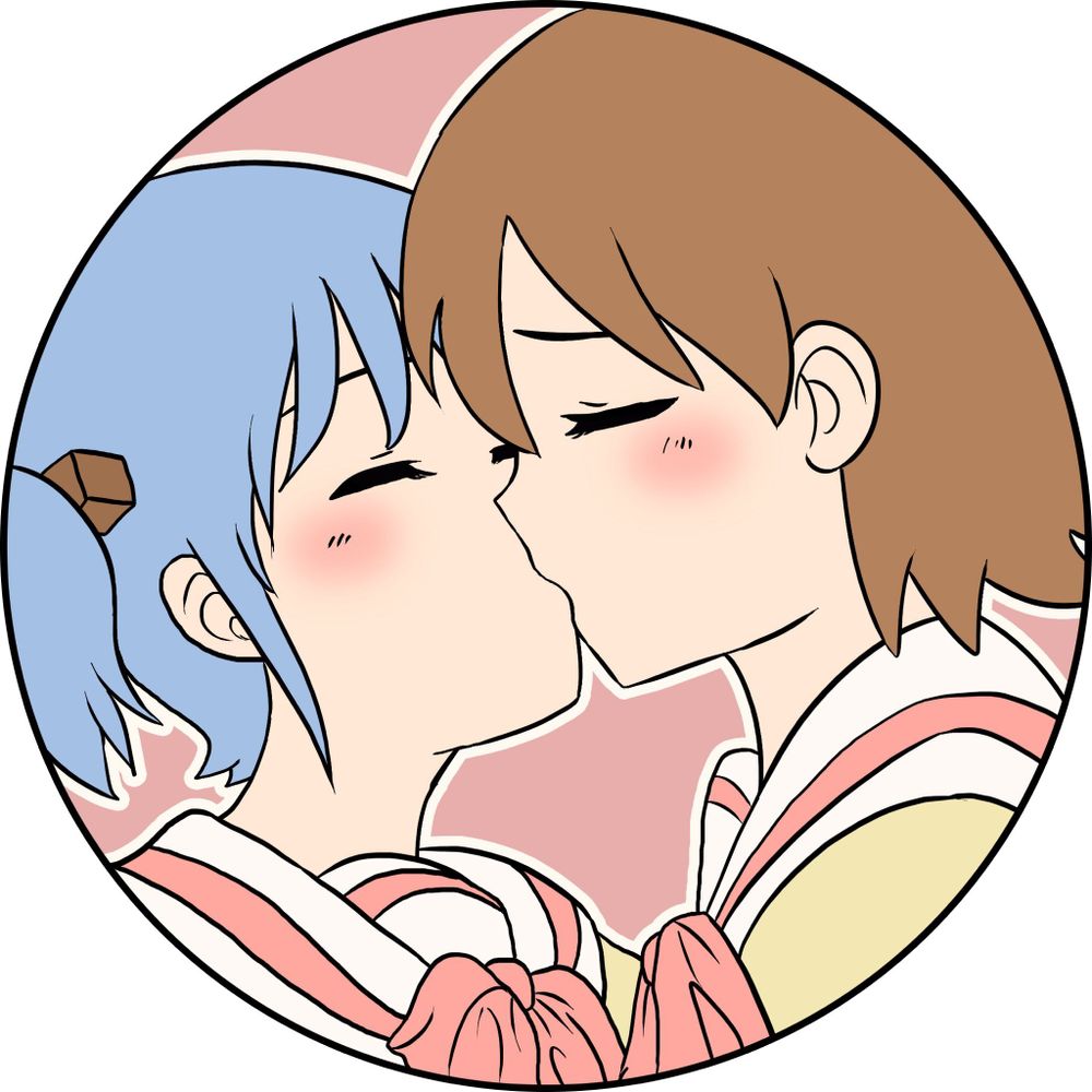 yuuko and mio should kiss