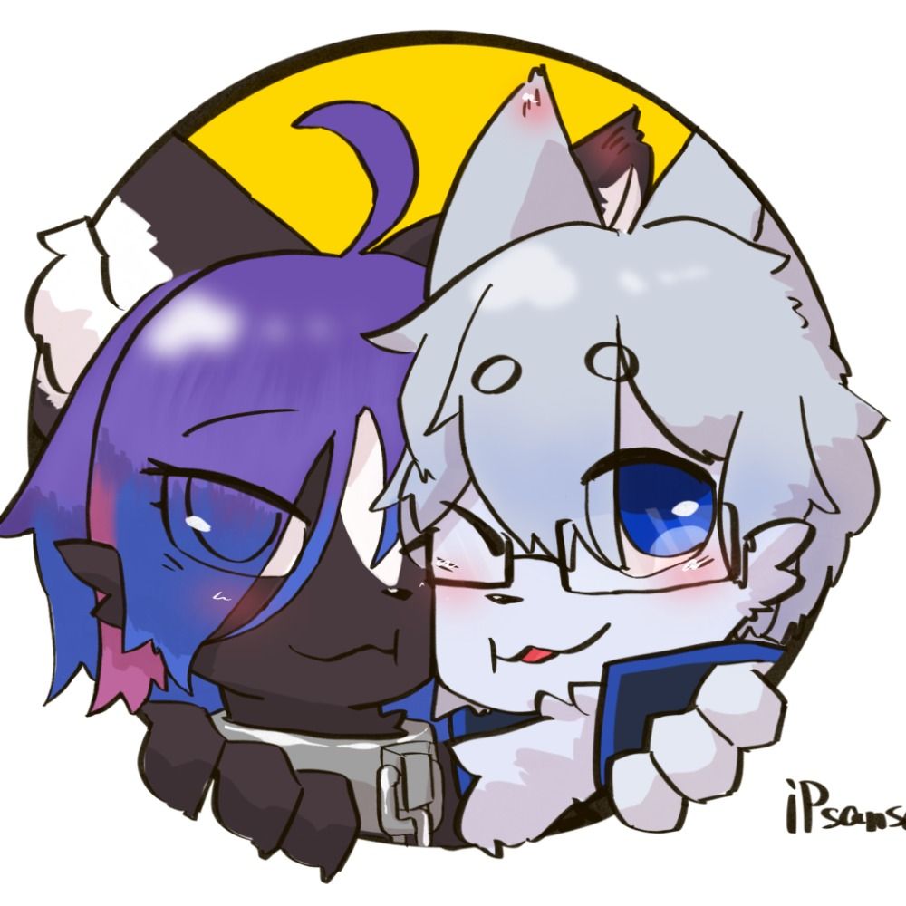 走るデコイsinnto🐺🧪＆ネガシィ🦨💜@ケモノ系Vtuber