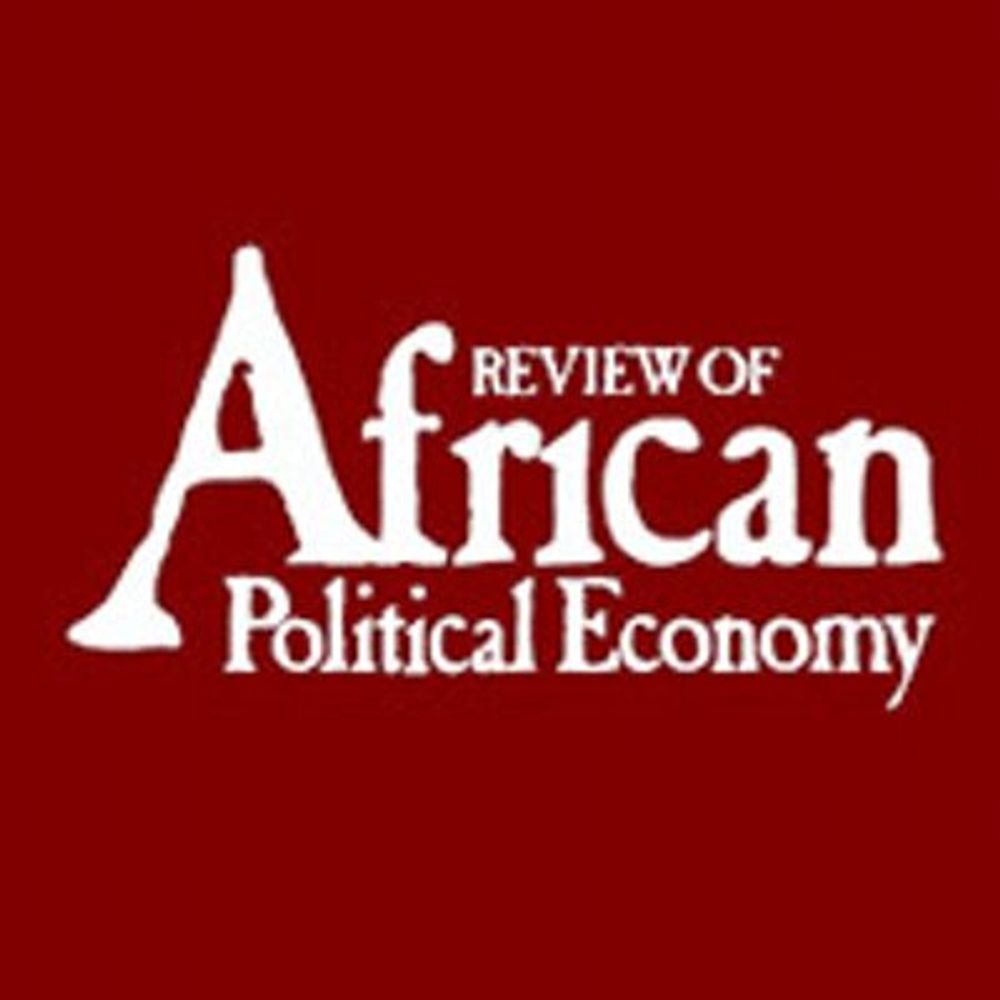 Review of African Political Economy 