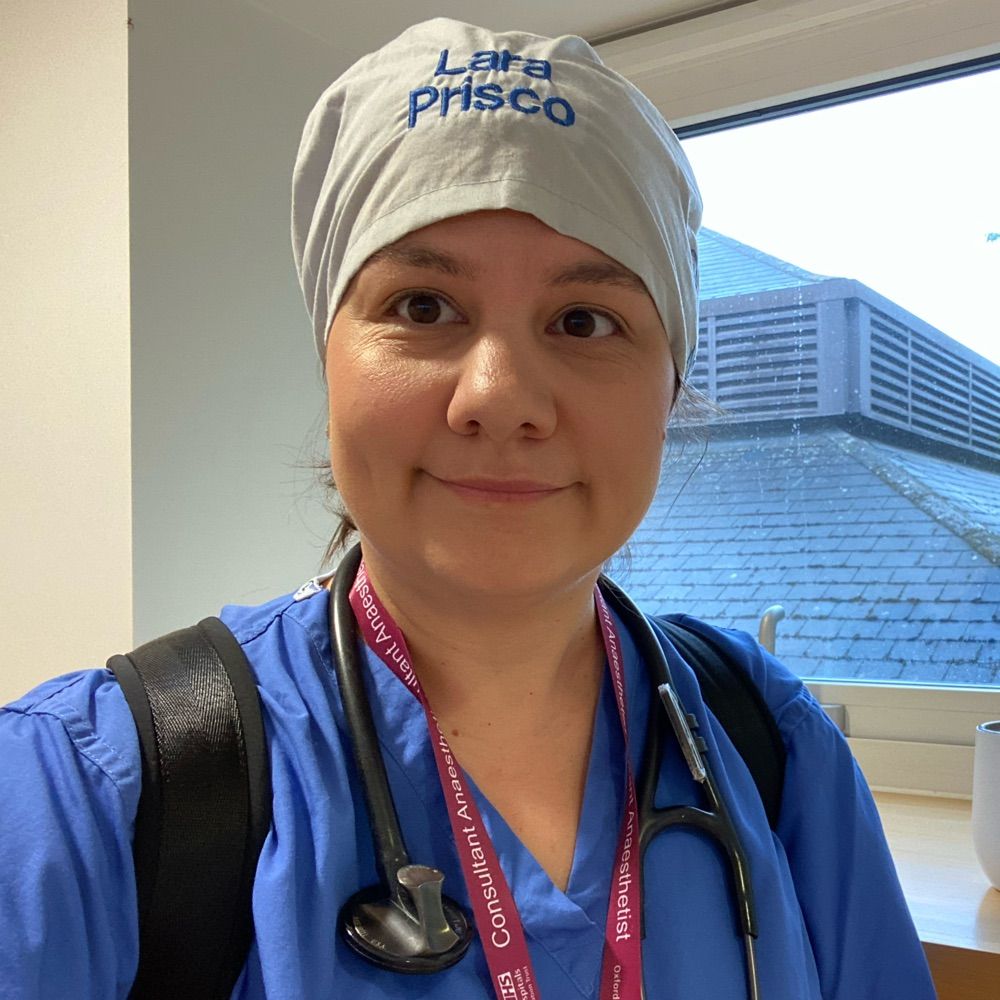 Dr Lara Prisco, MD, MSc, MPH, AFRCA, AFFICM