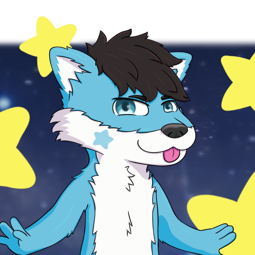 Max el doggo azul