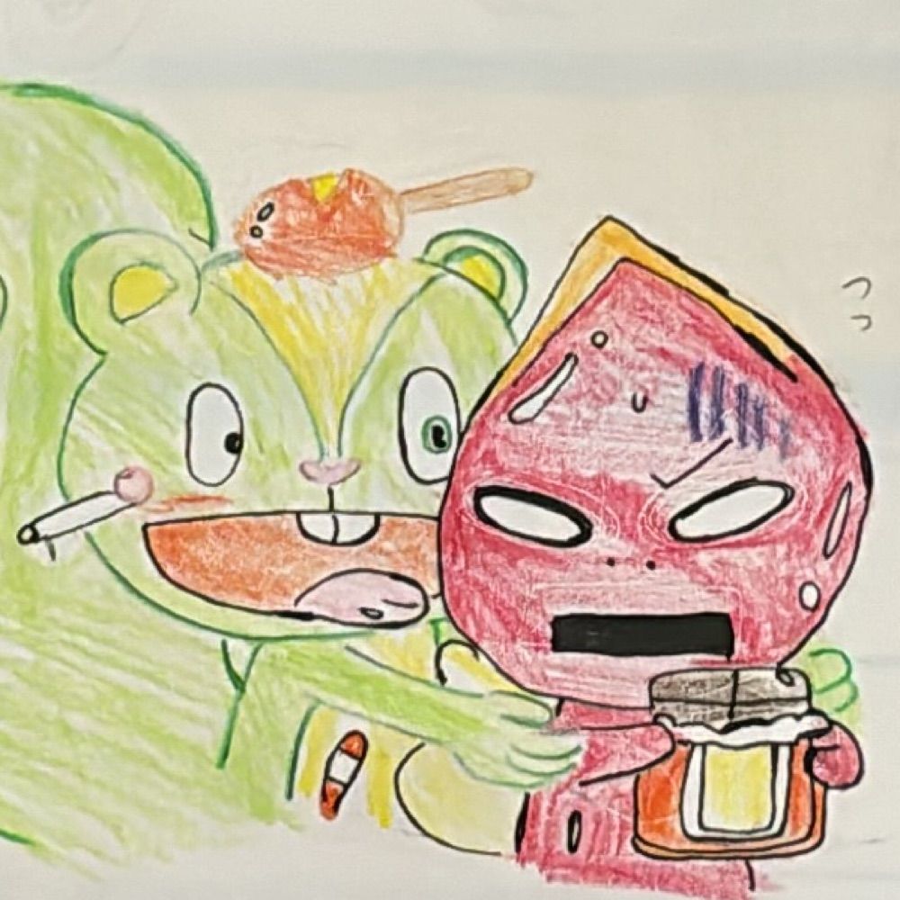 イギーちゃん🍍👓💚ハピツリ（活中）
