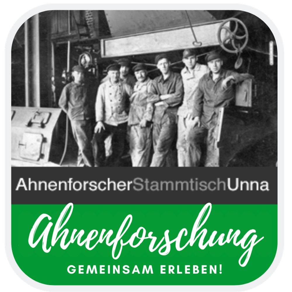Ahnenforscher Stammtisch Unna 🦋🌳🔎