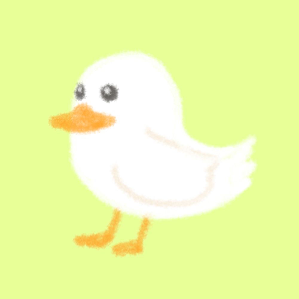 庭師のアヒル
