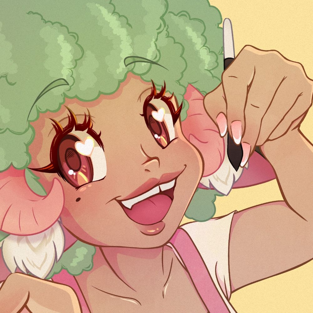 Chichi is trying her best!