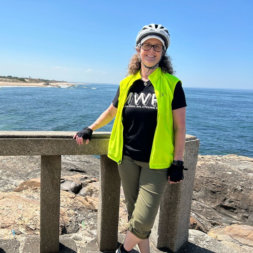 Robyn by bike
