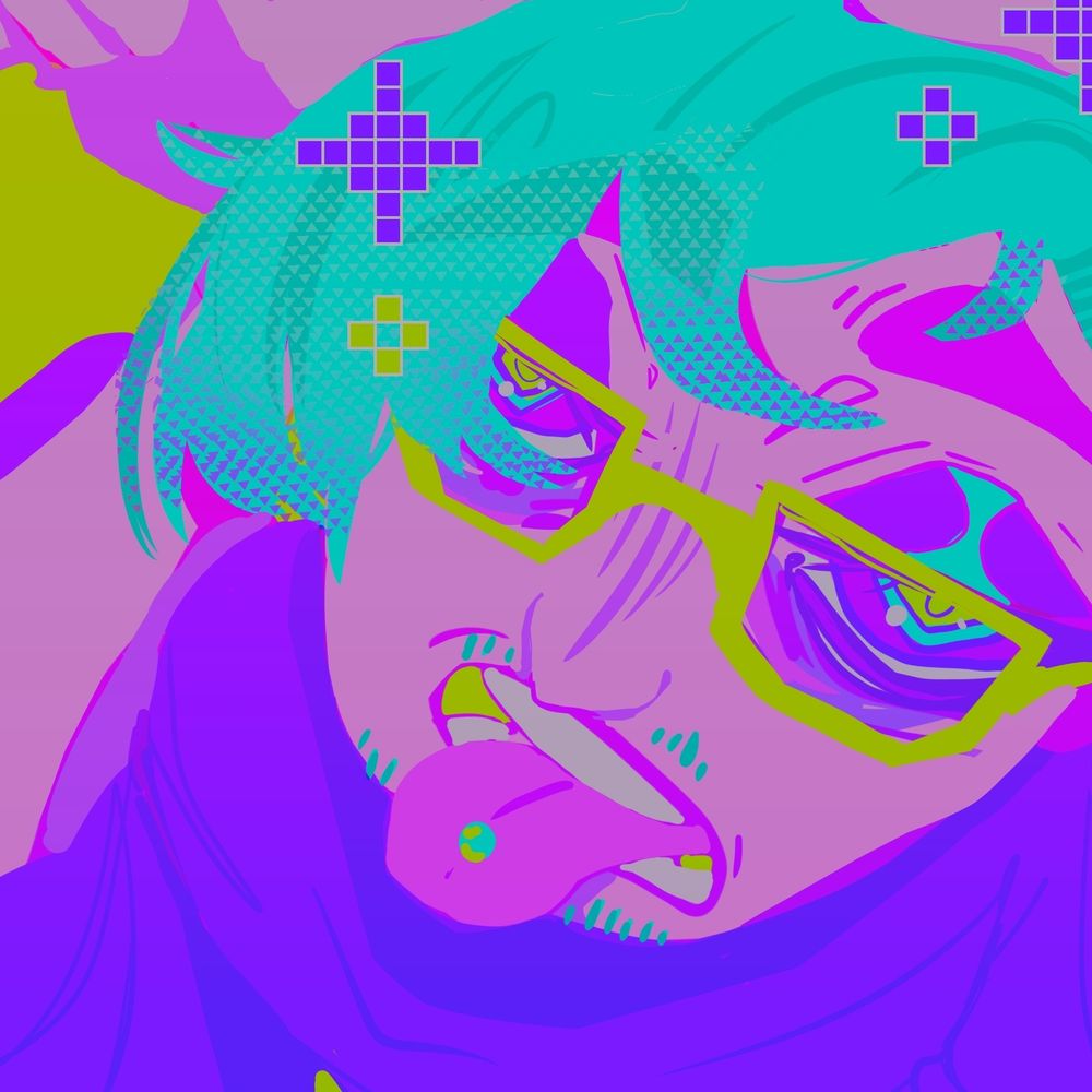 jude | neon 👹💥 》trying to make art again