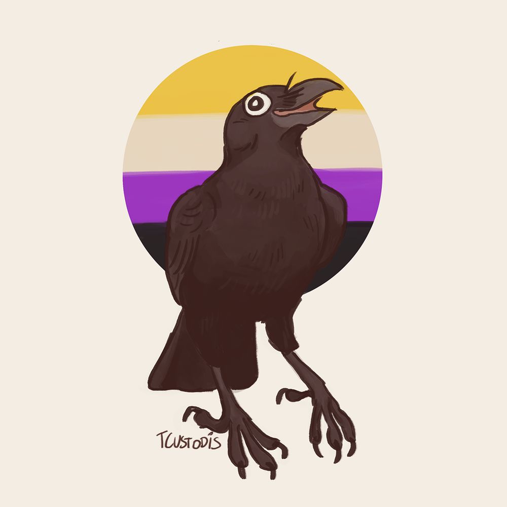 They/Them Crow here for May/Hem
