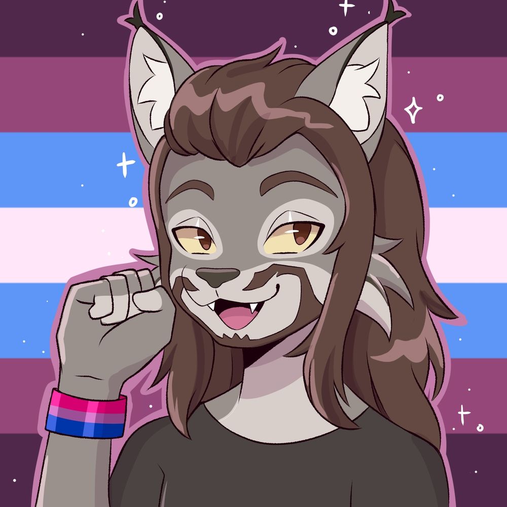 Plastic Cyborg (Bobcat fursona arc) 🚲🚆🚸