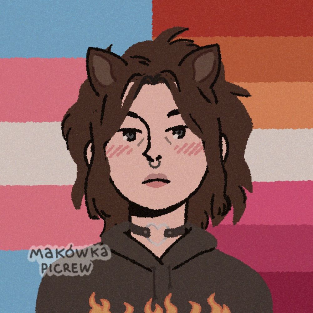 Evie🏳️‍⚧️ ~ ❤️🧡🤍🩷💜