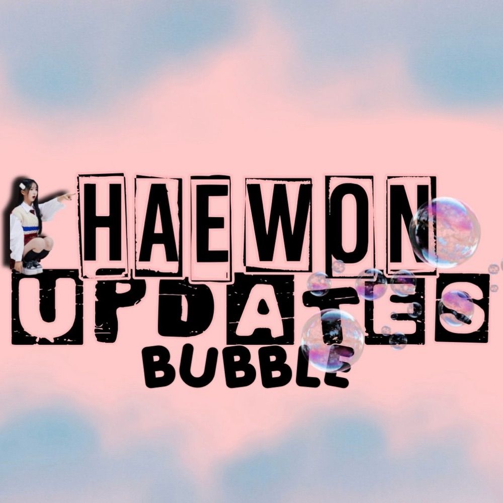 Haewon updates 