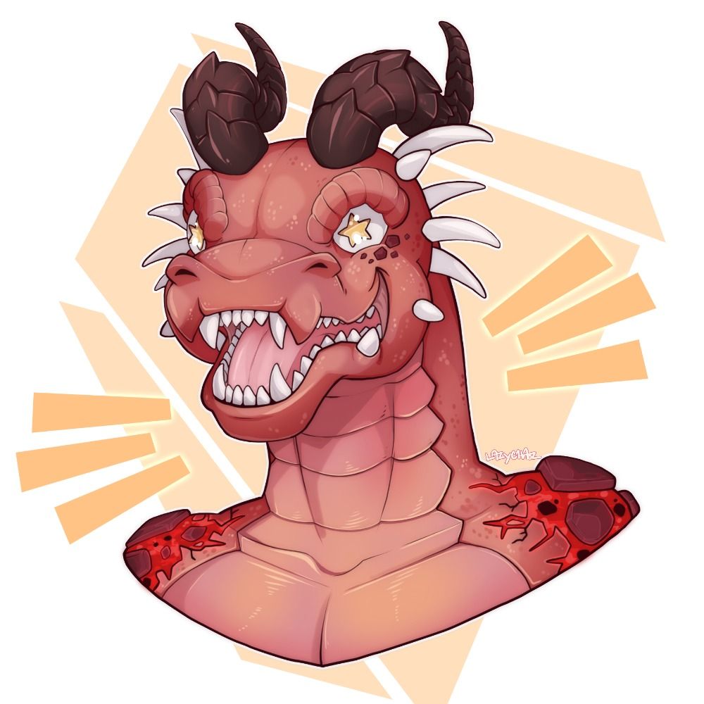 Dix the kobold 🔥🦎🧡🧀