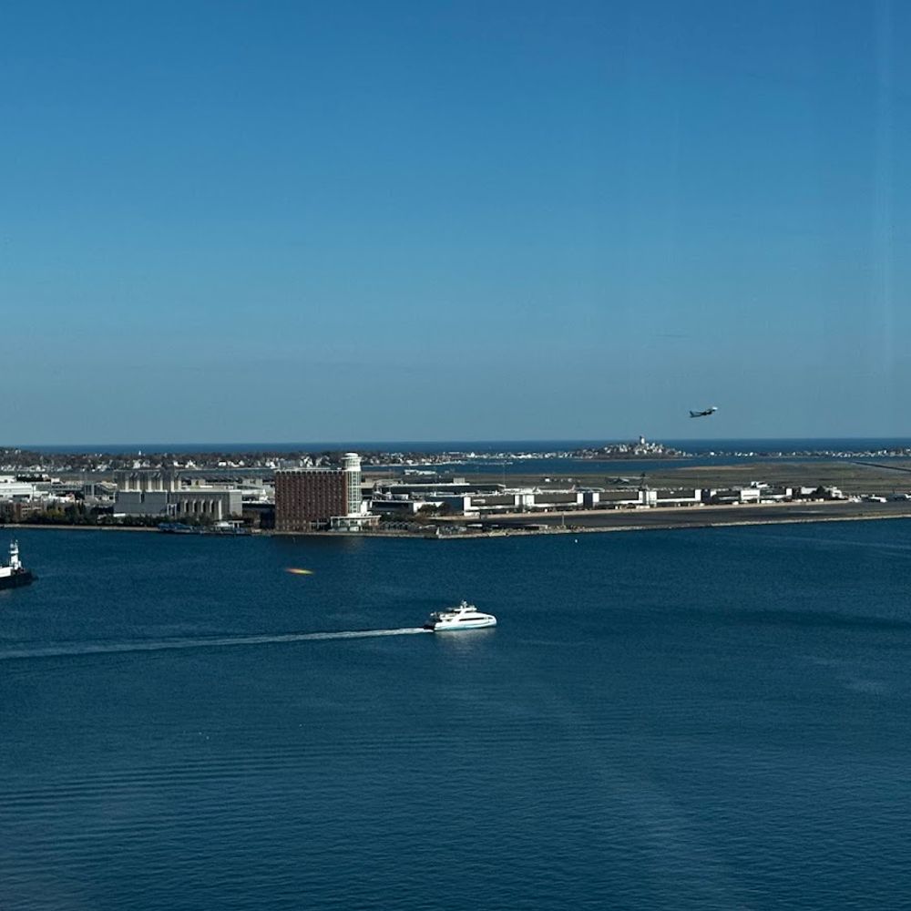 Aircraft Above Boston