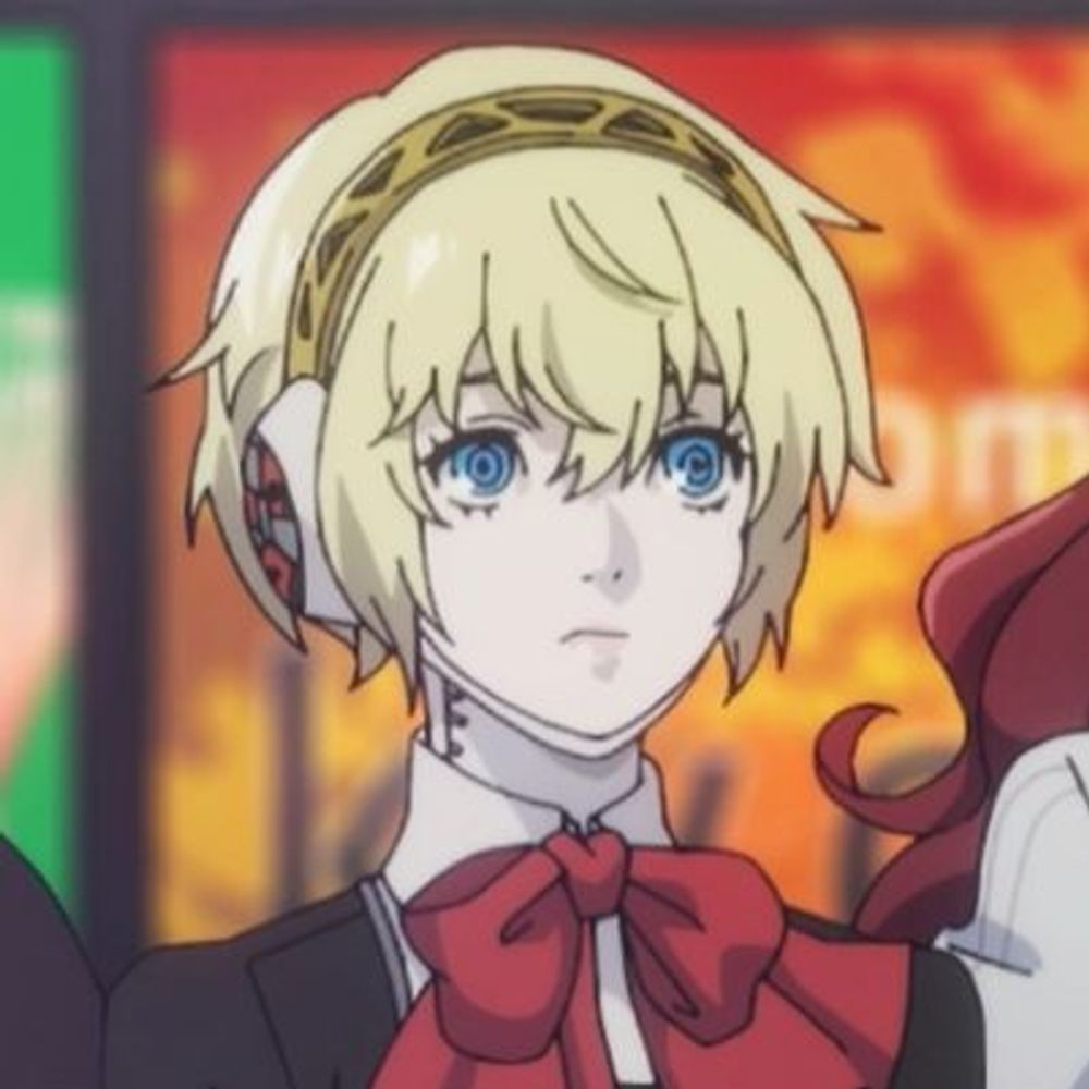 Aigis do jogo de sucesso persona 3