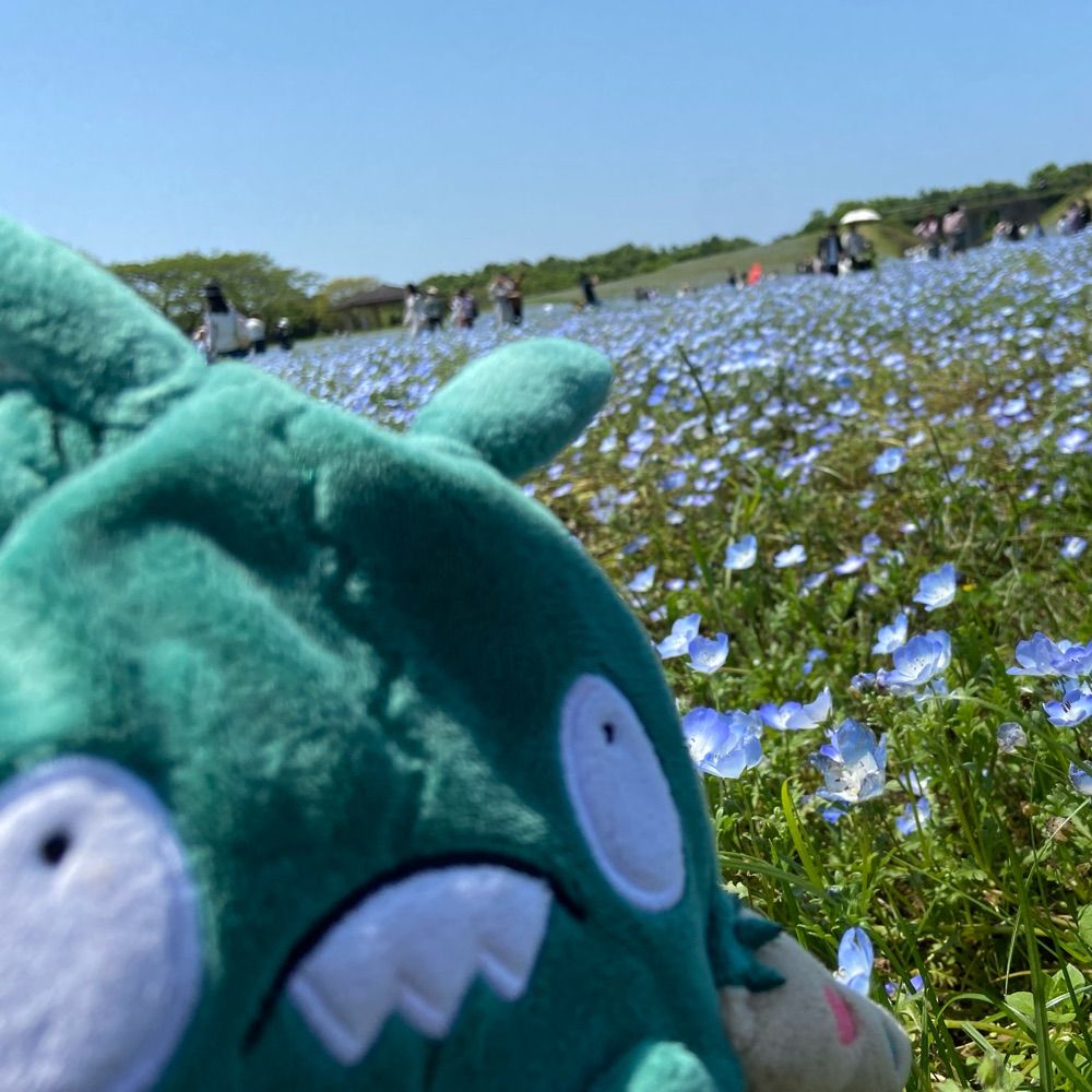 ごみごみの足跡　お空バージョン