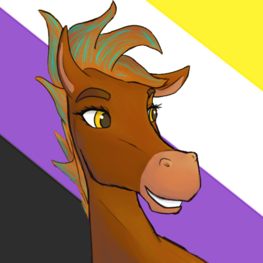 🏳️‍⚧️☀️ Witchy Horse 🇵🇸 🏳️‍🌈🏴✴️🚫🏳️