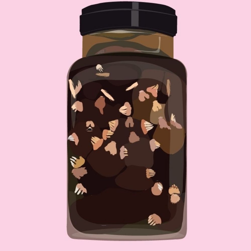 Glassjarofmoles