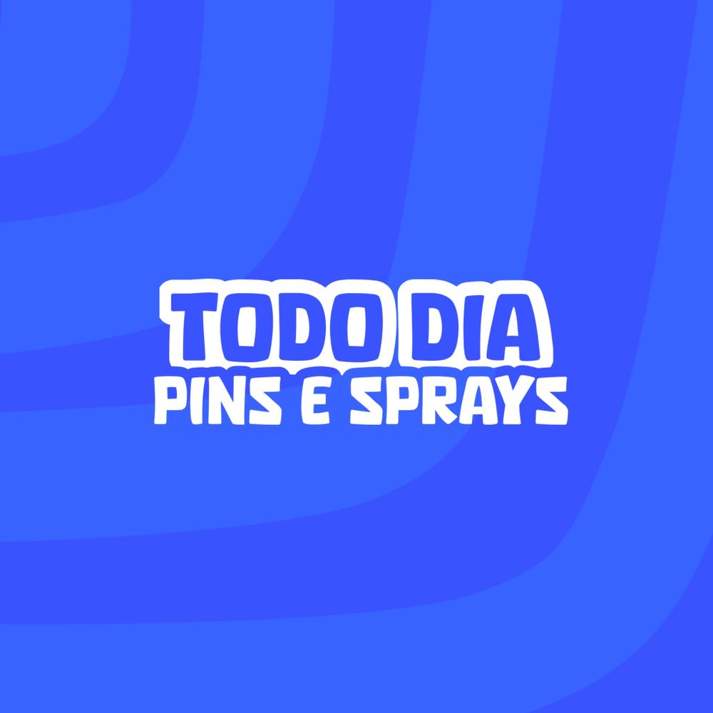 Todo dia Pins e Sprays de Brawl Stars 