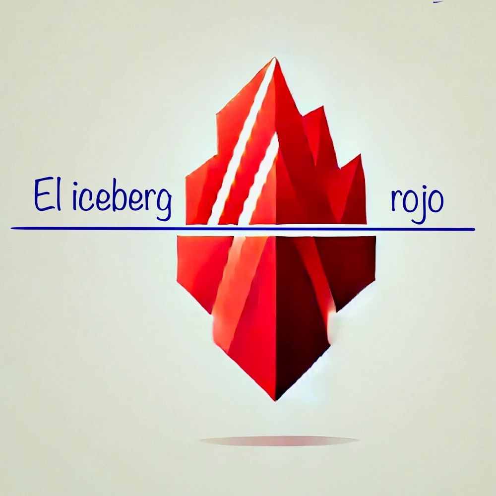 El iceberg rojo