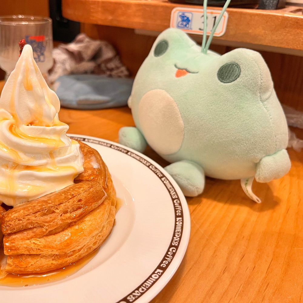 くるくるりの家のカエル