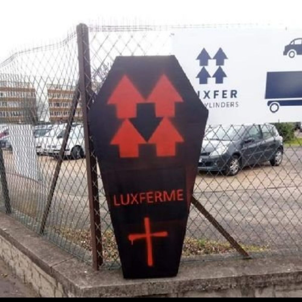 Ex-Luxfer Gas Cylinders France 