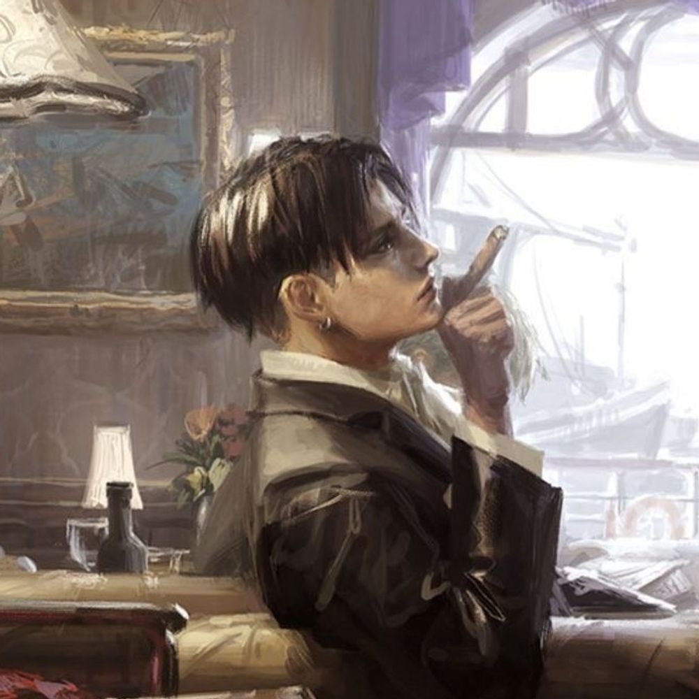 V