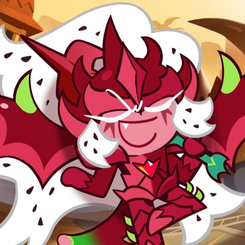 Pitaya dragon cookie