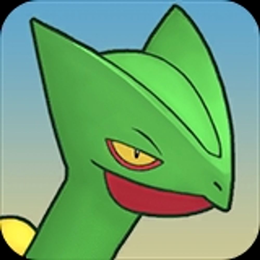 Disc lover Sceptile