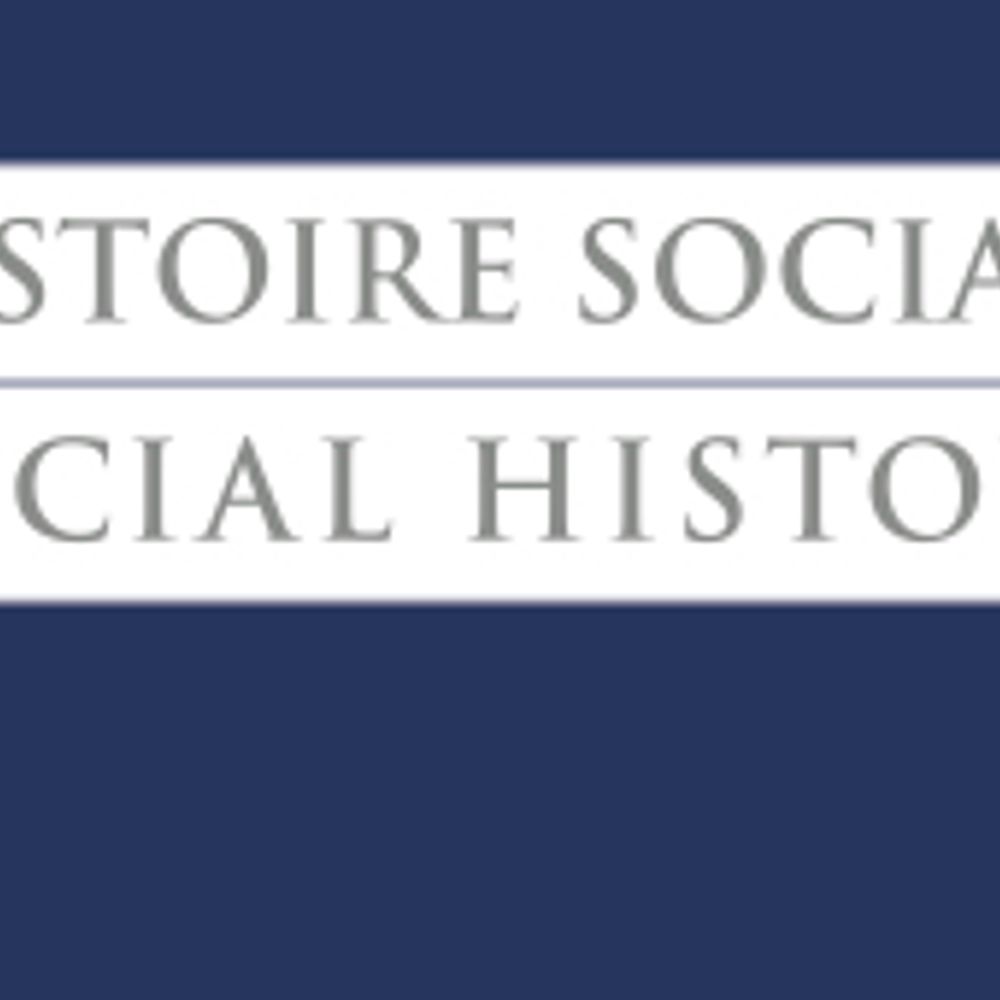 Histoire sociale / Social History