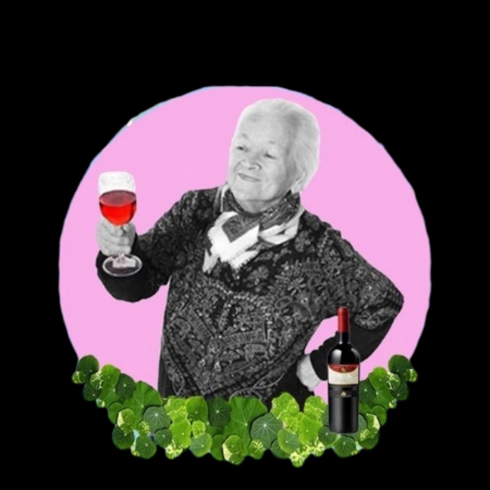 abuela jipi 💜💚 ✌️