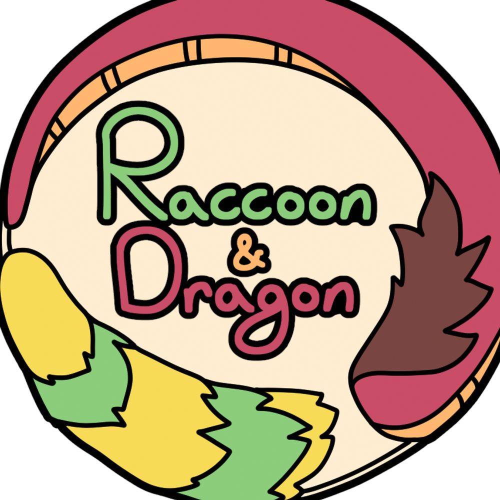 Raccoon & Dragon