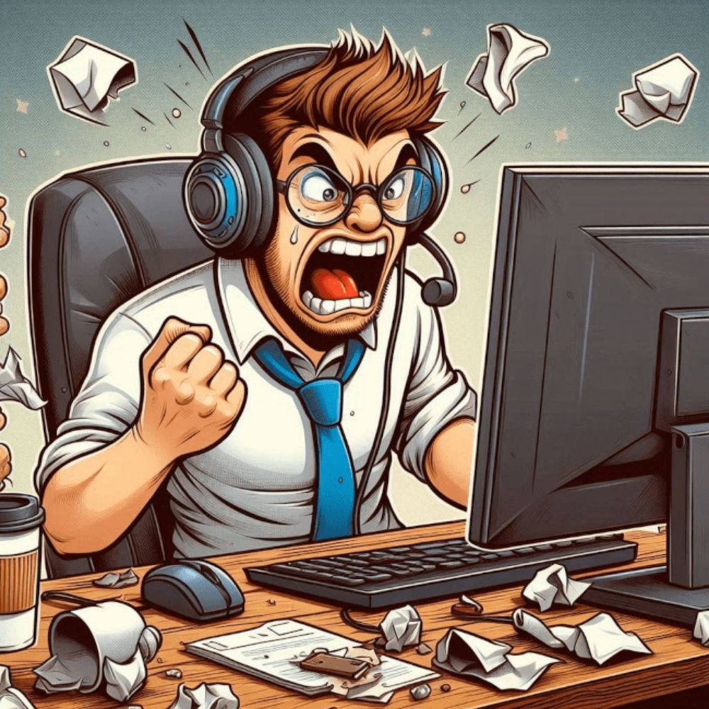 Irritated Developer