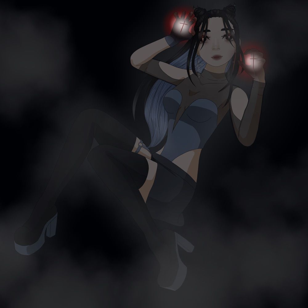 Qi Mochi 🦇🩵 the Romanian Vampire Vtuber