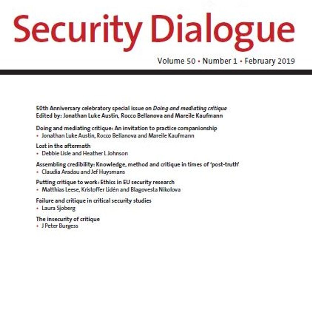 Security Dialogue