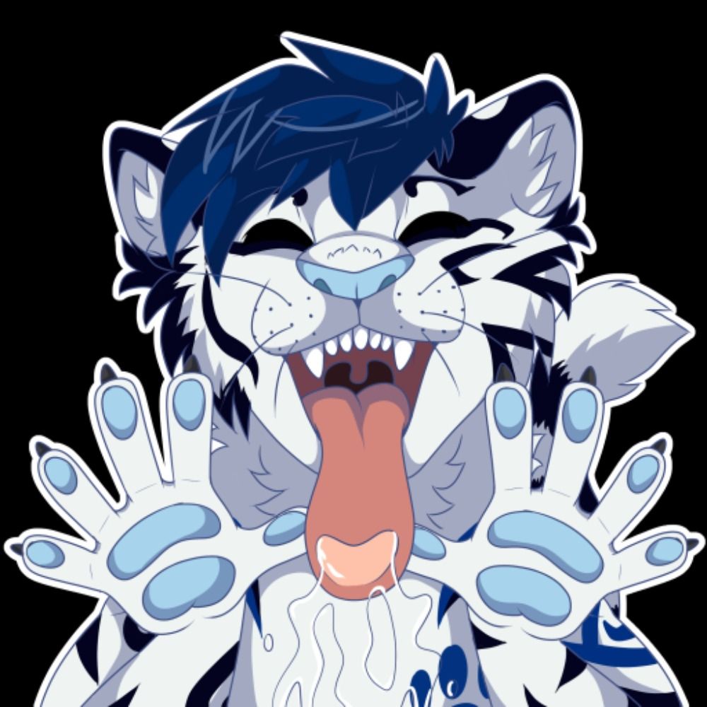 tux white tiger