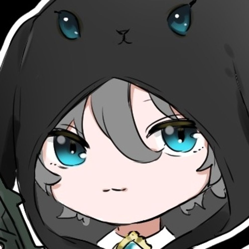 黒兎白(くろとしろ)@LIVE2Dモデラー【叶ファミCreator所属】