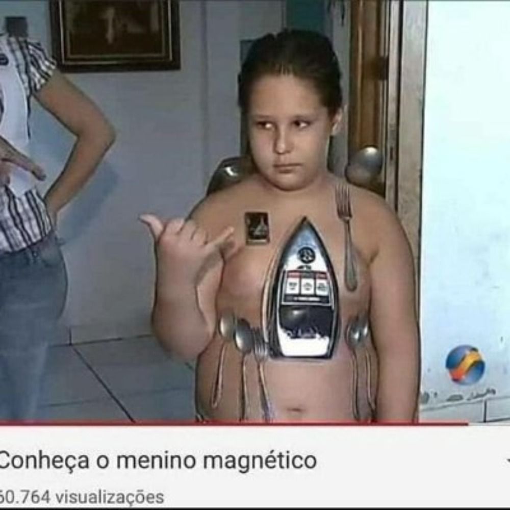 menino magnético