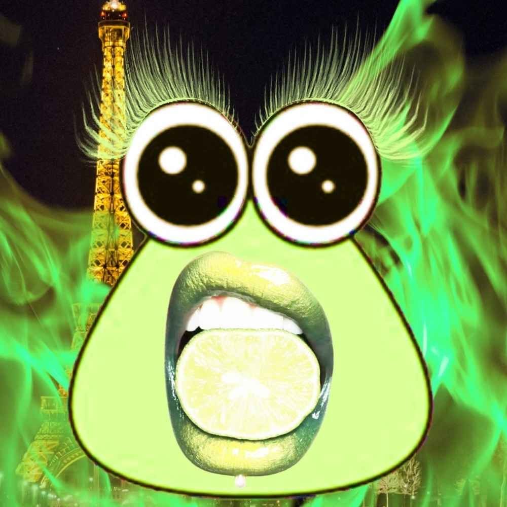 lime lips pou