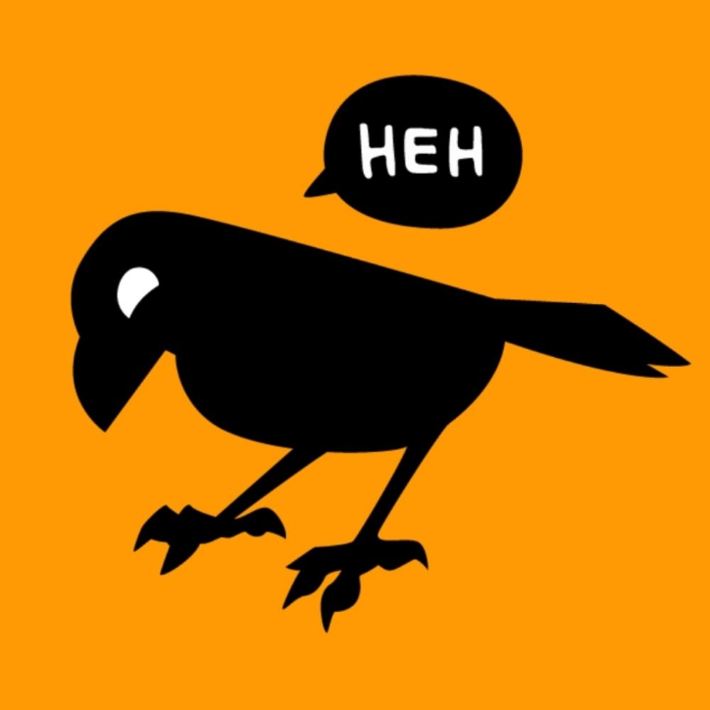 Smirking Raven