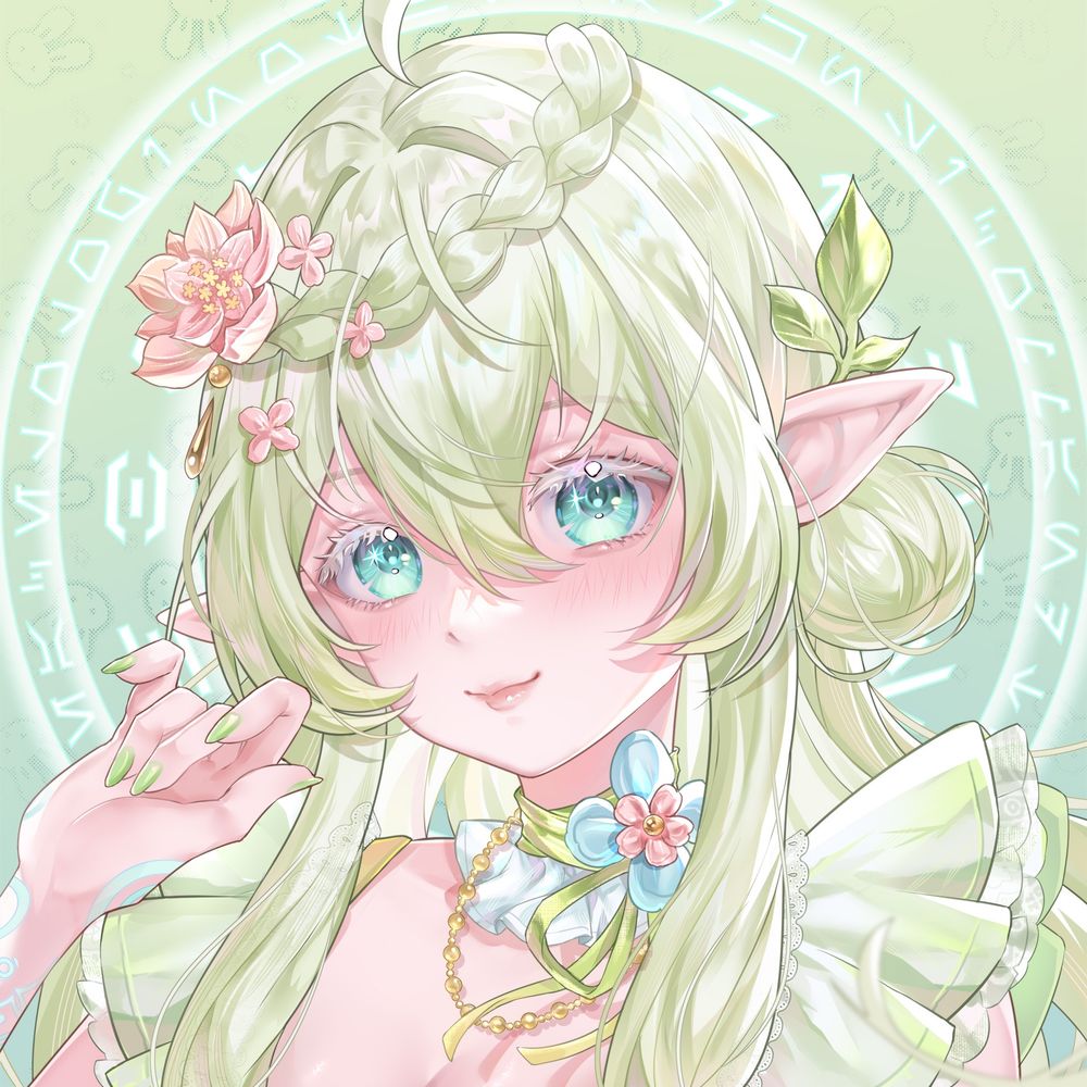 bleuma 💠🌷 predebut vtuber