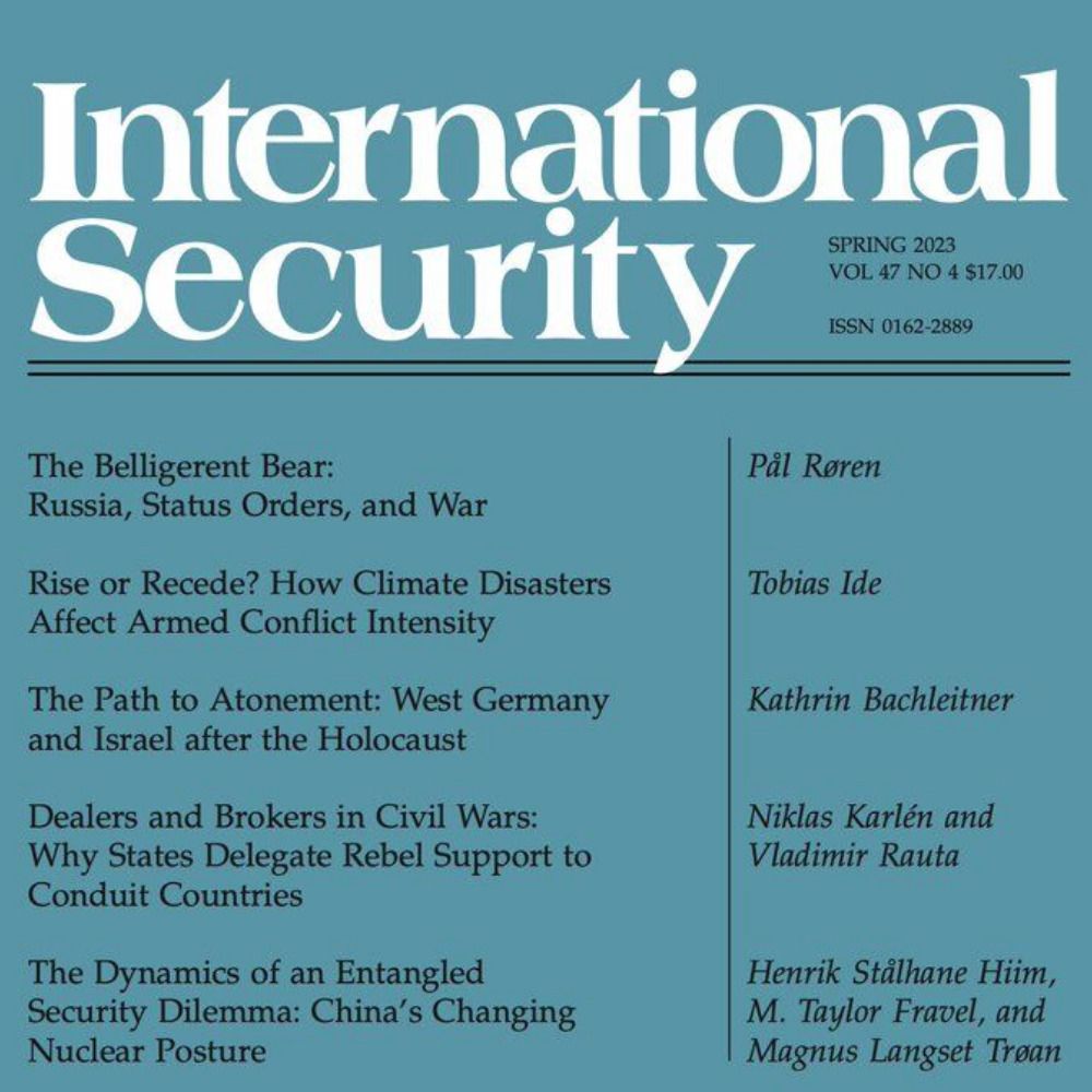 International Security journal