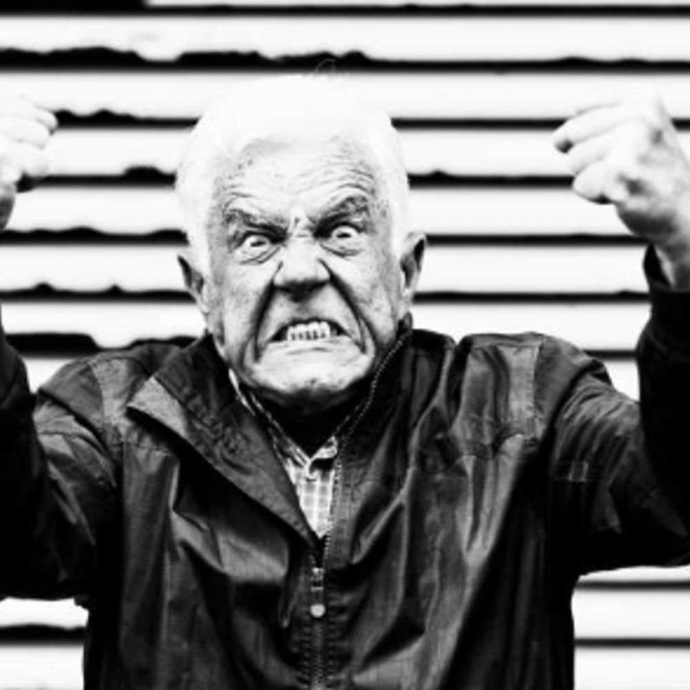 Old Man Yelling At Cloud
