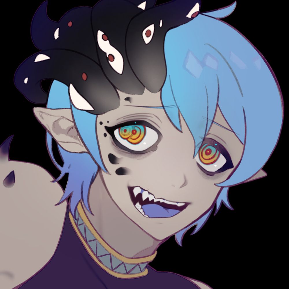 Malphon, Changeling 🐦‍⬛💙 //VTUBER