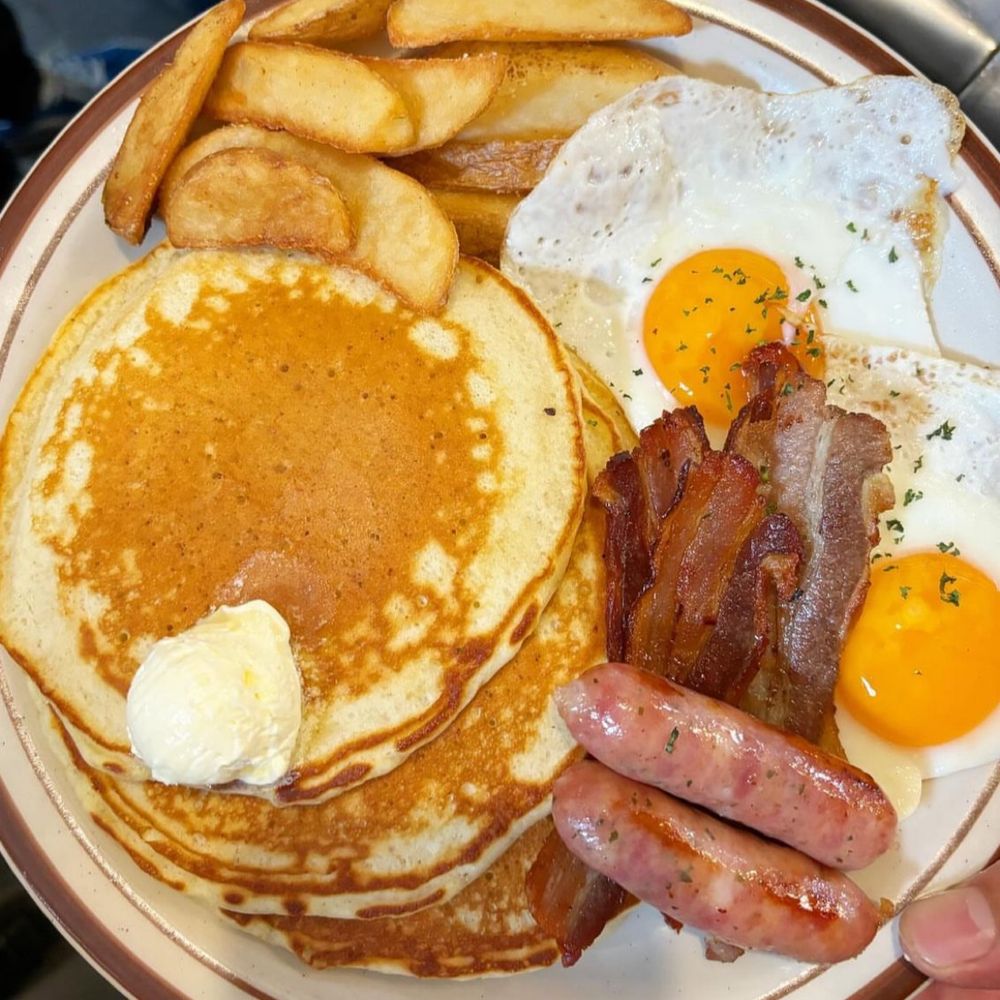 朝飯