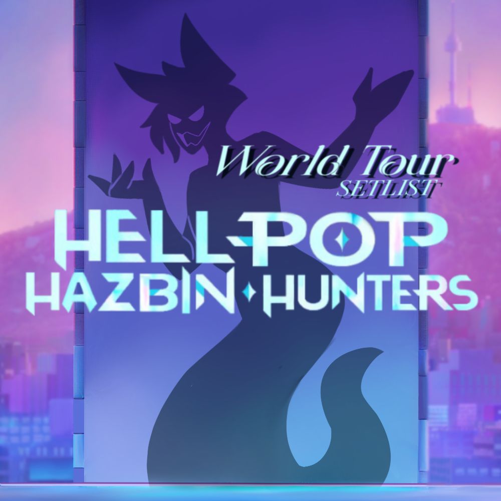 Hellpop Hazbin Hunters (K-pop Demon Hunters x RadioApple Zine)